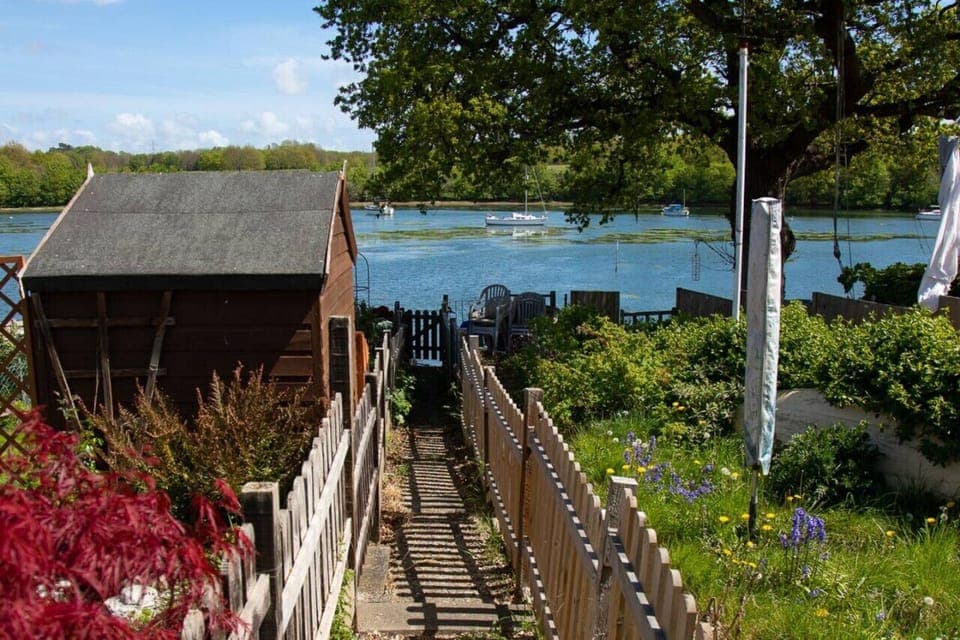 Creek access from garden