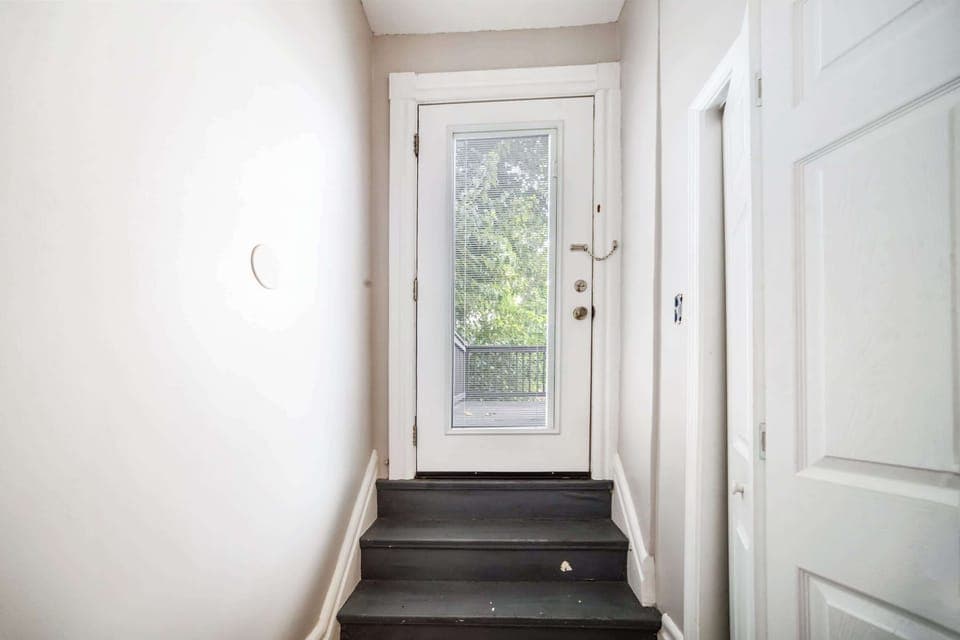 This leads to our balcony with outdoor seating perfect for gatherings.