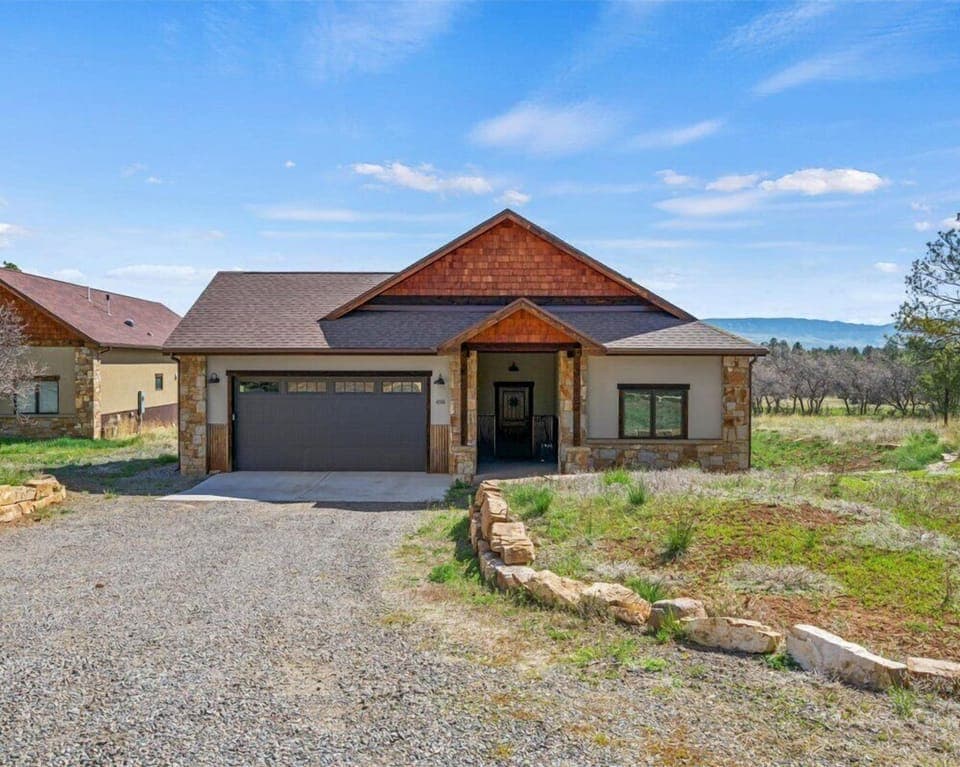 Newer build includes garage parking for added convenience.