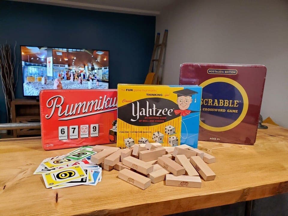Who doesn't like some classic family fun with board games and movies?
