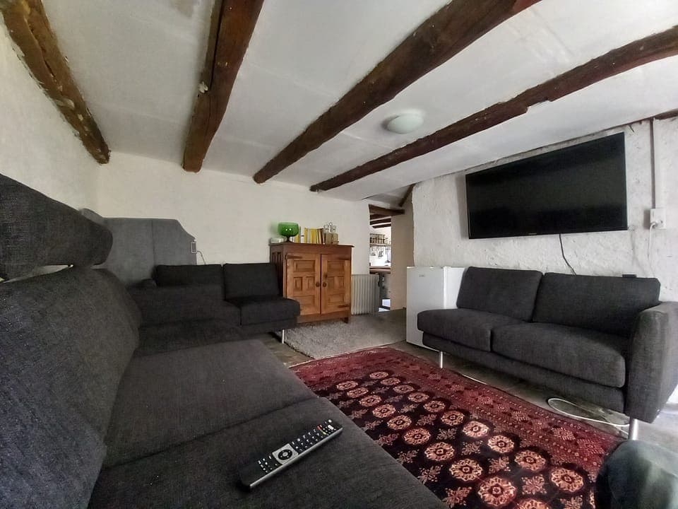 Room, 4 Bedrooms, Balcony, Garden View | Living room