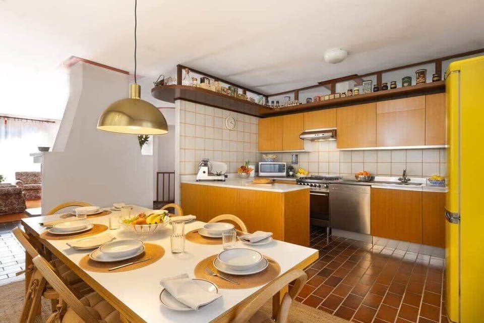 Kitchen and dining room