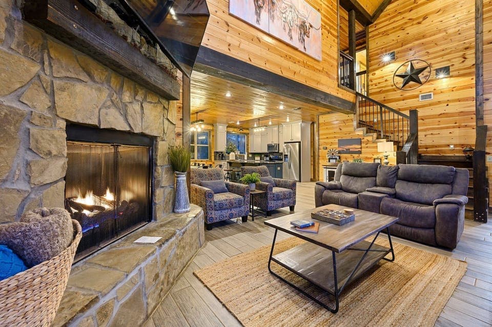 A seasonal fireplace (October-April) brings the warmth and coziness you're seeking!