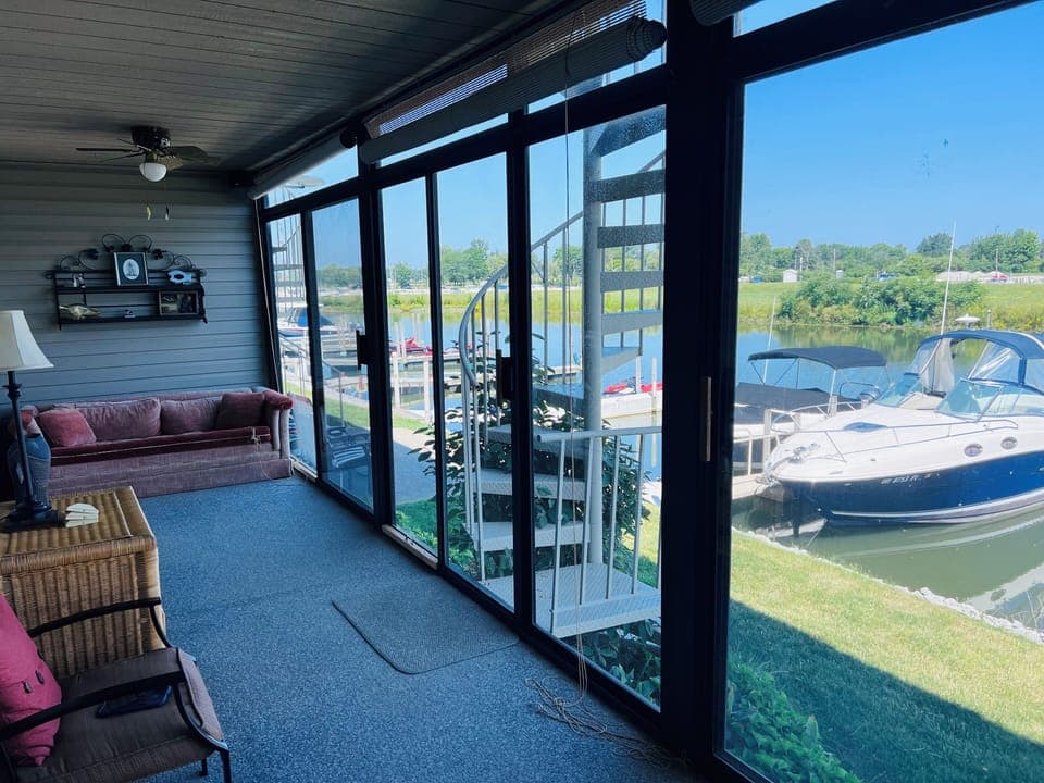 Gorgeous view for enjoying your morning coffee.