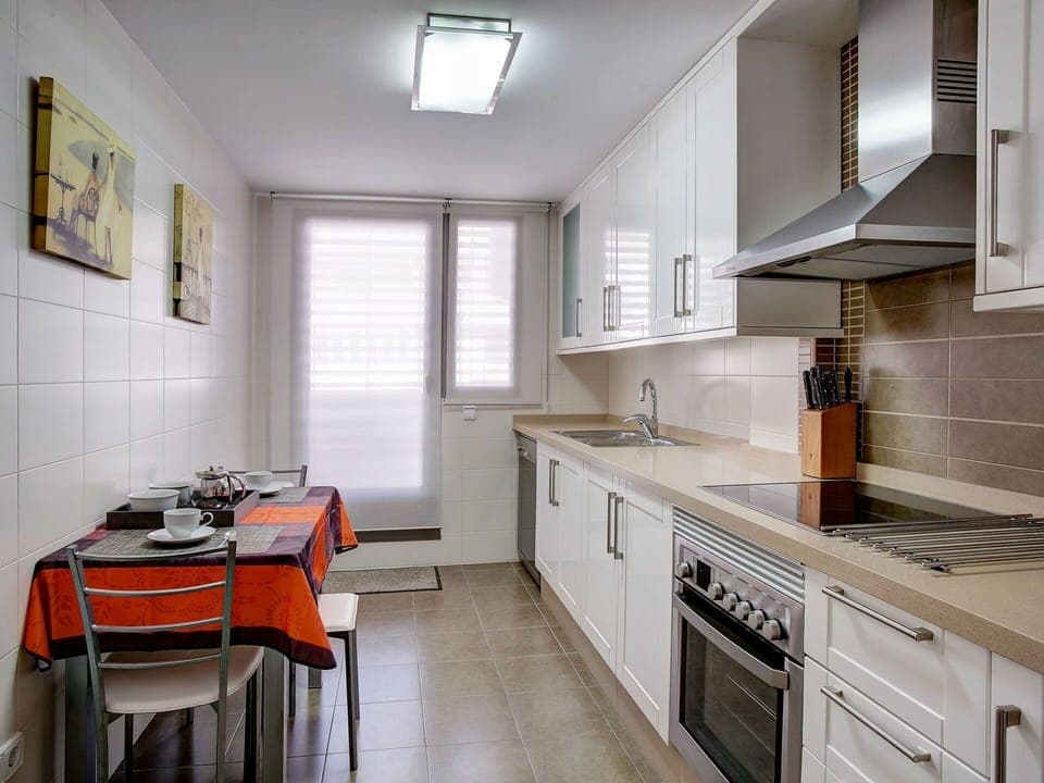 Furniture, Tap, Sink, Cabinetry, Countertop, Kitchen Sink, Building, Property, Window, Kitchen Stove