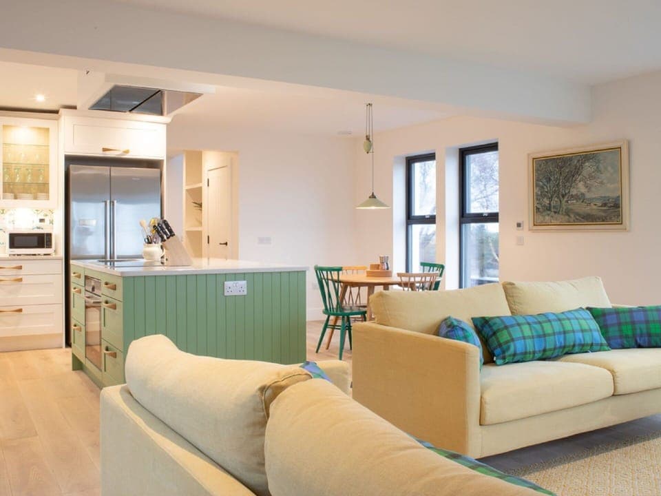 Sky, Cloud, Food, Plant, Tableware, Table, Window, Mountain, Fruit, Wood