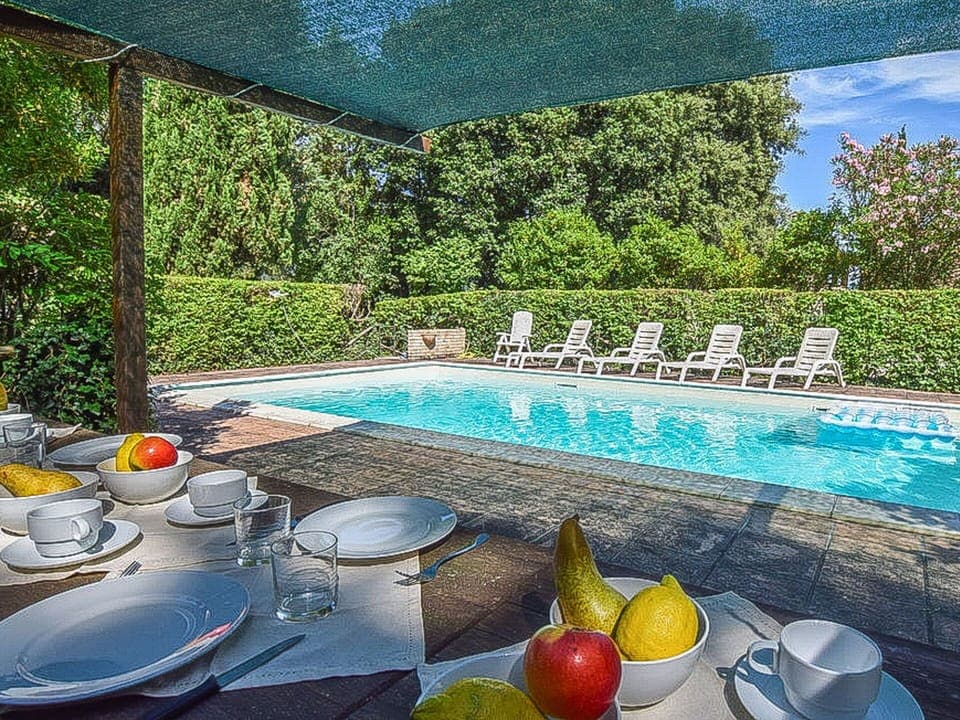 Water, Property, Nature, Azure, Swimming Pool, Tableware, Building, Lighting, Outdoor Furniture, Leisure