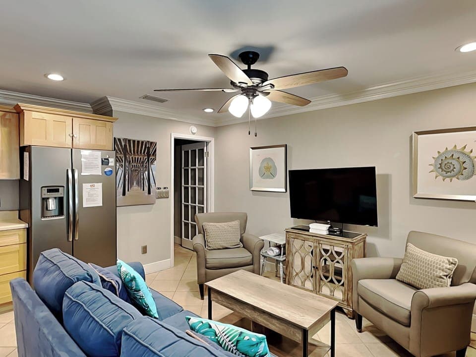 Living Area - Full Sofa Sleeper