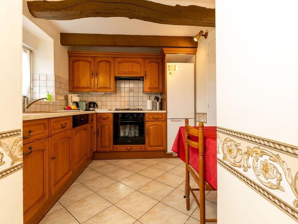 Cabinetry, Property, Countertop, Wood, Kitchen, Kitchen Stove, Interior Design, Architecture, Wood Stain, Kitchen Appliance