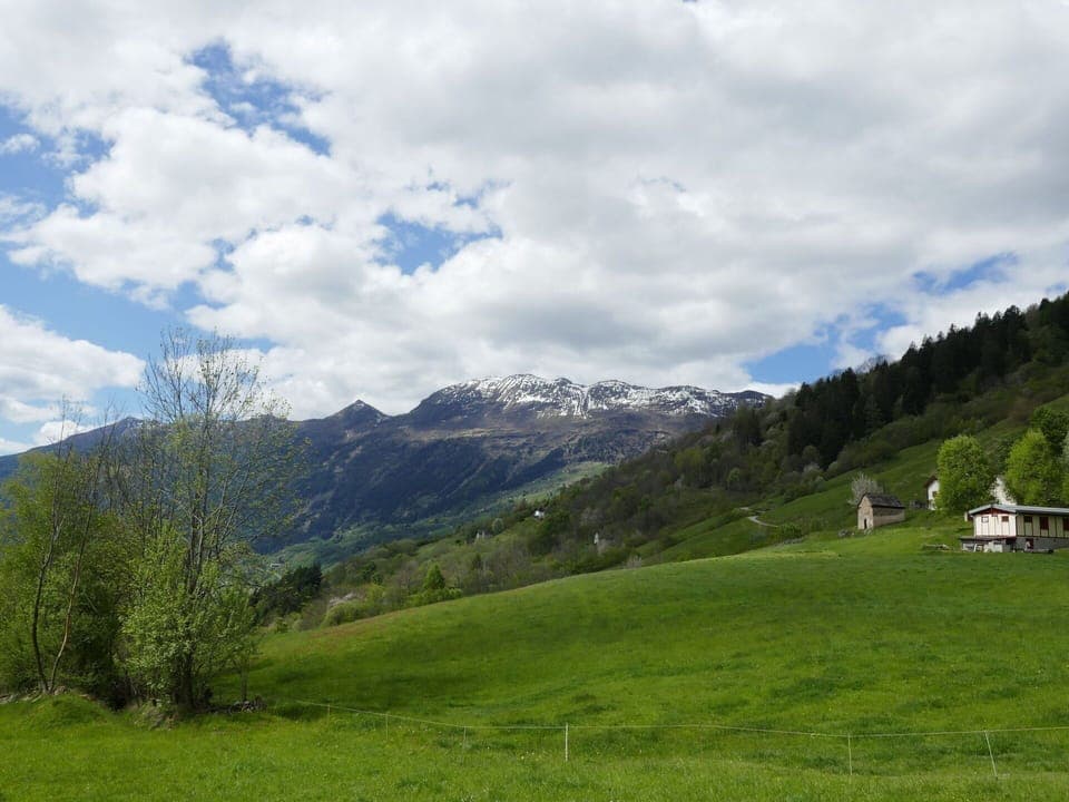 Cloud, Sky, Mountain, Plant, Natural Landscape, Natural Environment, Tree, Highland, Land Lot, Slope