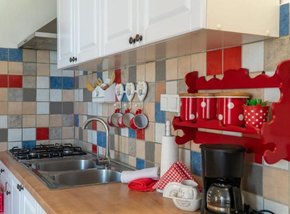 Apartment (Apartment Suzi - Duplex One bedroom A) | Private kitchen | Fridge