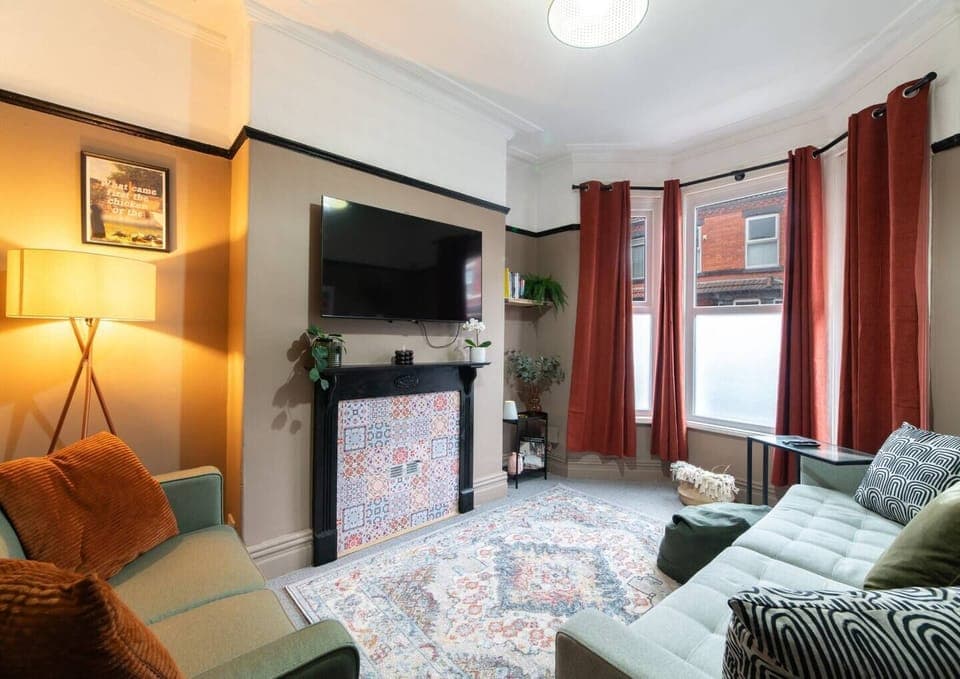 Comfortable Living Space featuring:
- Smart TV with Netflix
- Comfortable seating
- 1 Sofa Bed