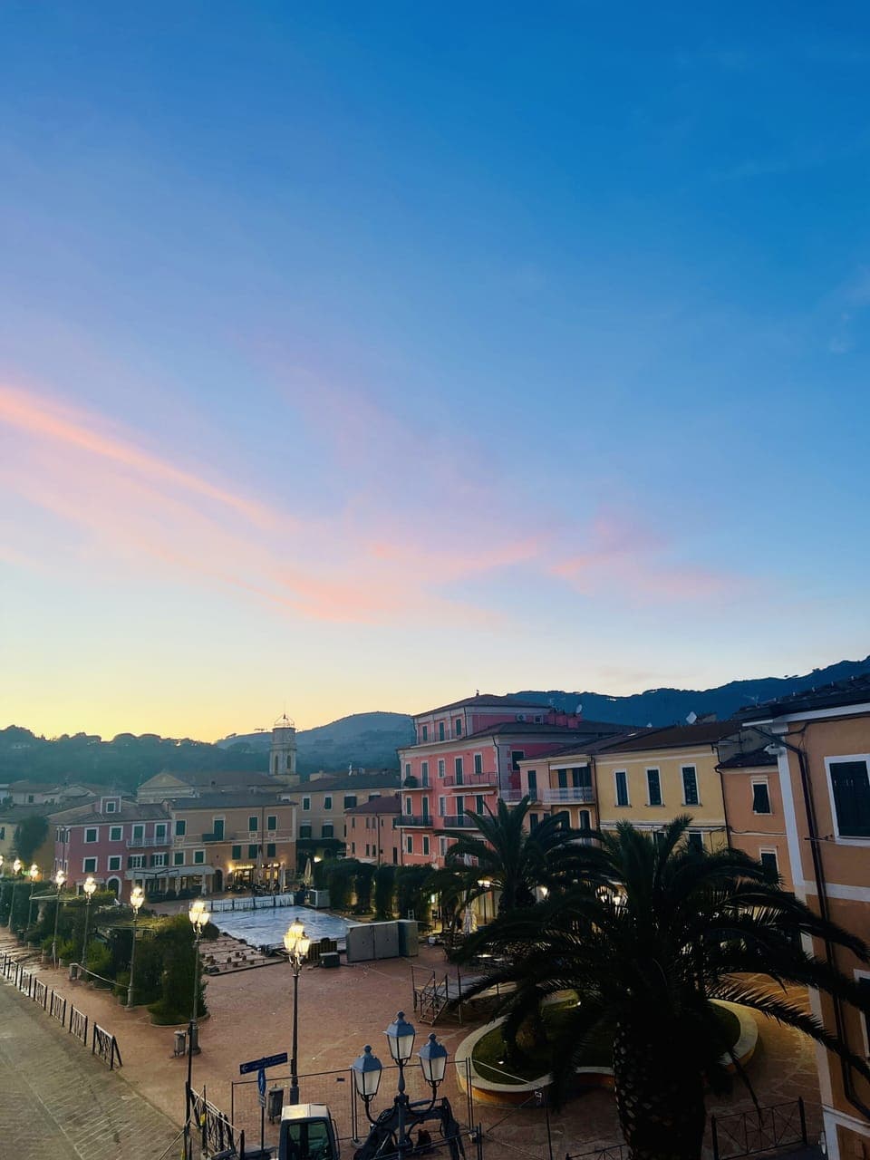 Town views, restaurants, shopping and night life below your penthouse