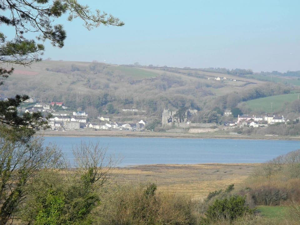 Estuary views across to Laugharne
