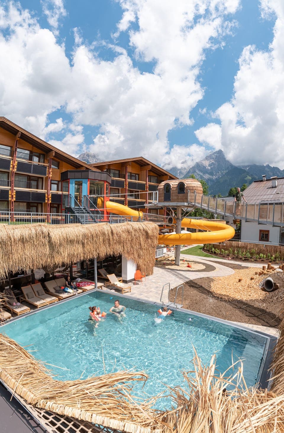 Indoor pool, seasonal outdoor pool