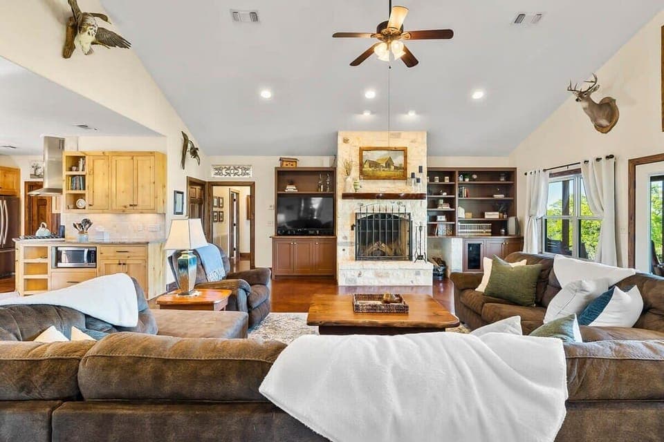 Snuggle up in the living room