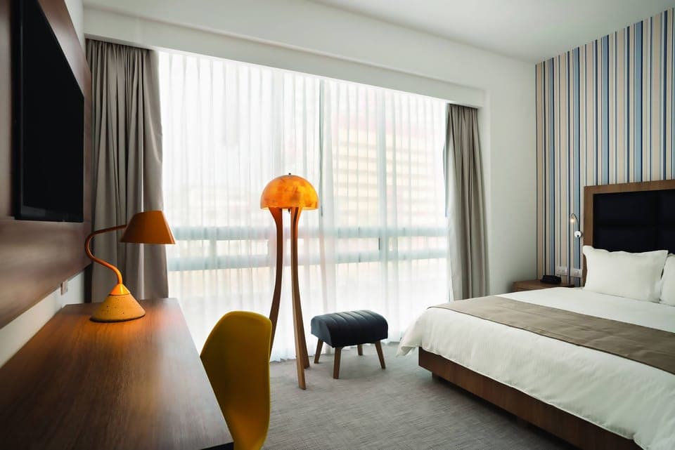 Minibar, in-room safe, desk, blackout drapes