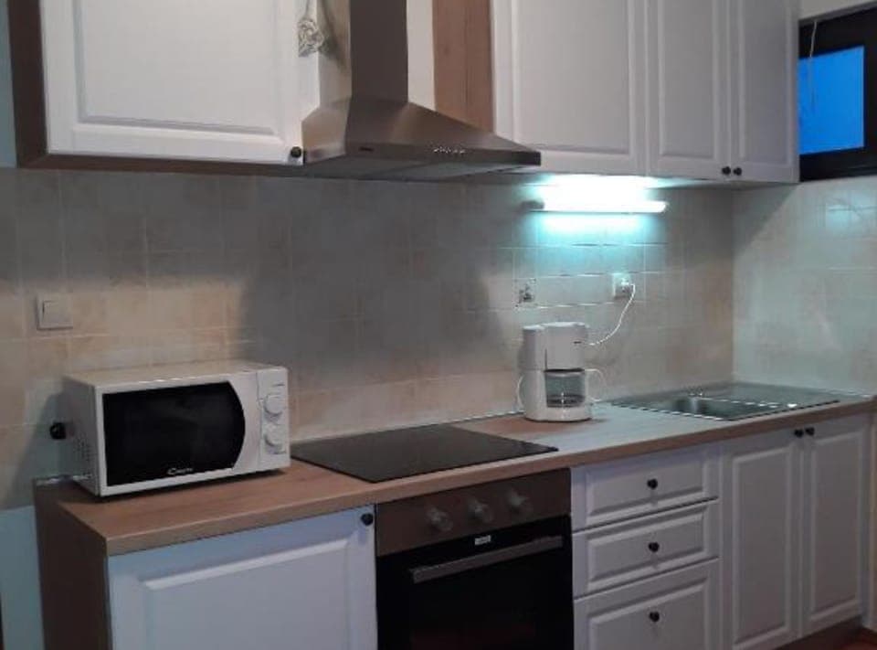 Apartment (One Bedroom Apartment with Sea View) | Private kitchen | Fridge