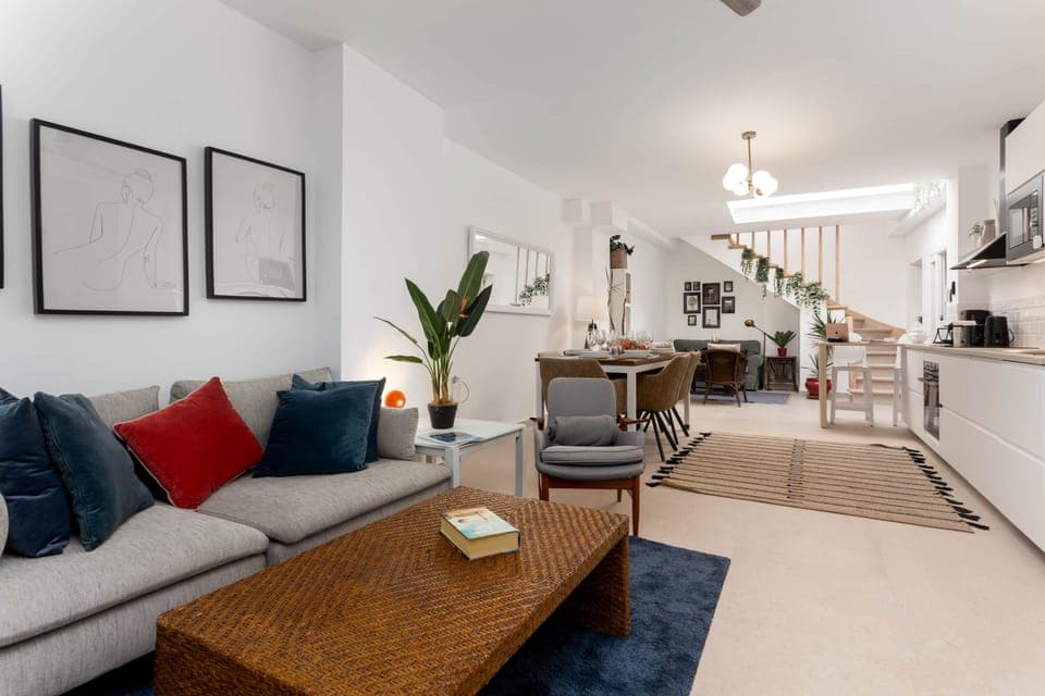 Living and dining room