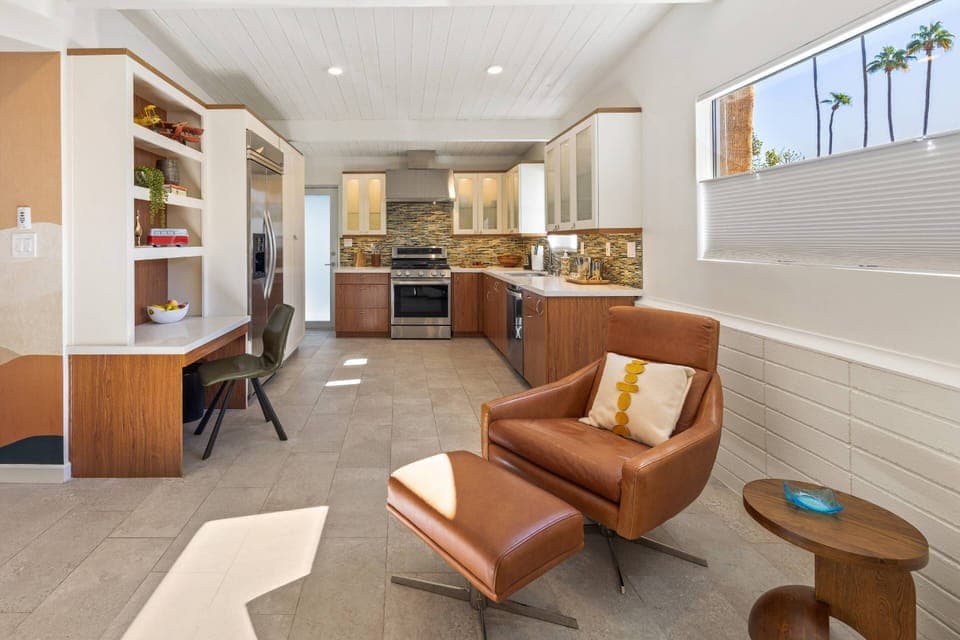 Living Room into Kitchen
