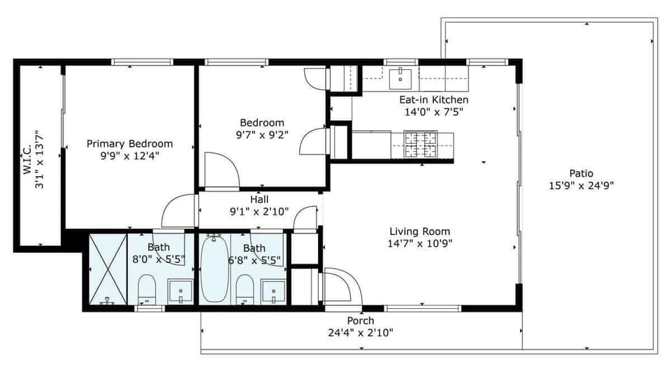 122 36th A Floorplan