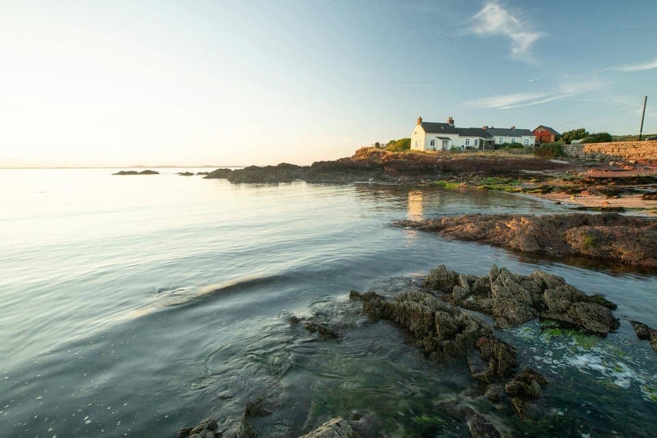 St Brides bay and cottages
