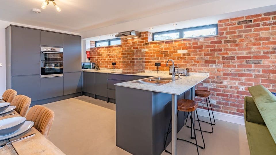Open Plan Living Area, Norton Coach House, Bolthole Retreats