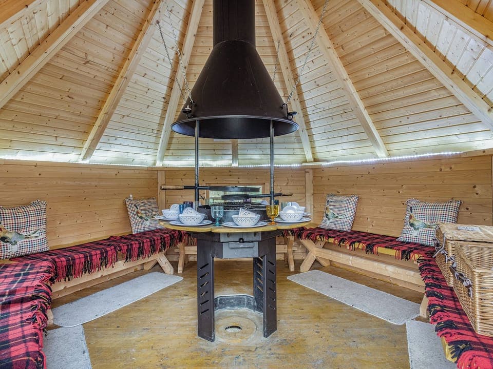 Outdoor eating area | Balnagowan Mill, Nethy Bridge