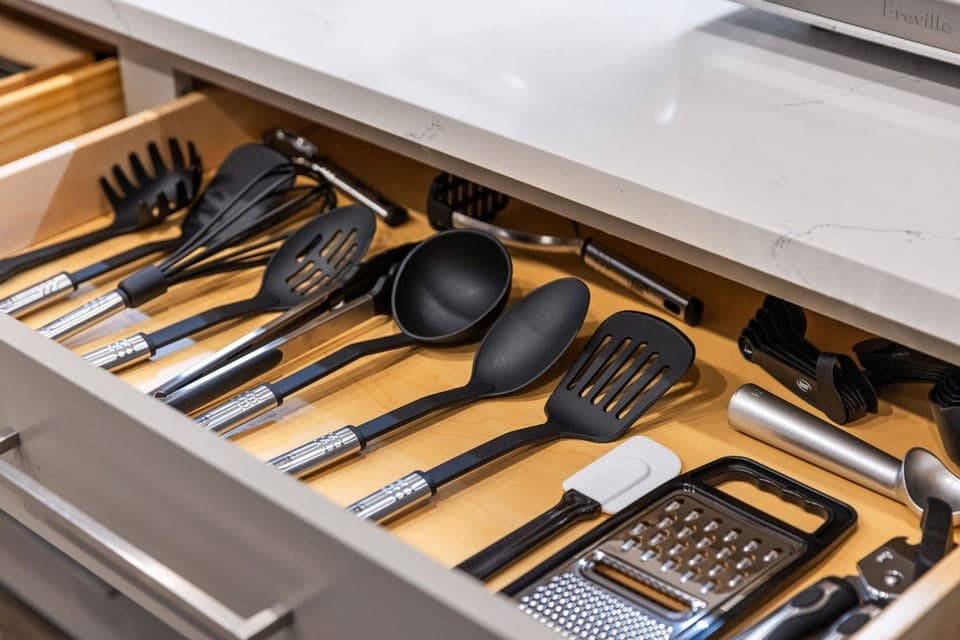 Kitchen Stocked with All Essential Utensils