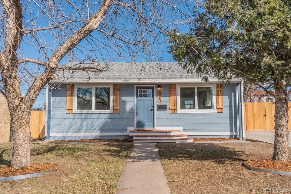 Front of house.