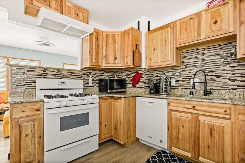 Prepare your inner chef to whip up gourmet delights while enjoying your family in an open concept living space.