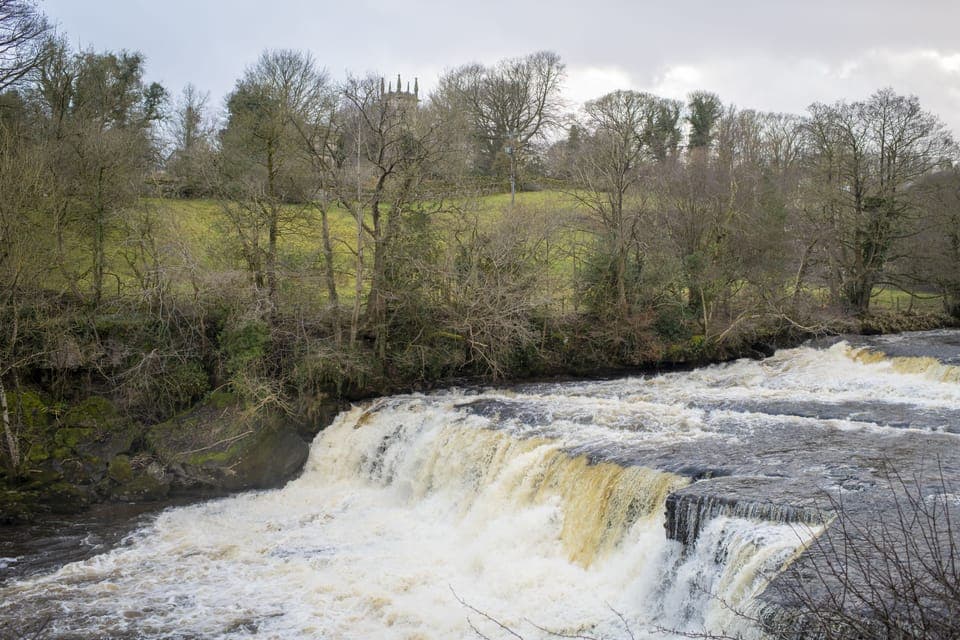 Visit the famous Aysgarth Falls just a 20 minute driveaway