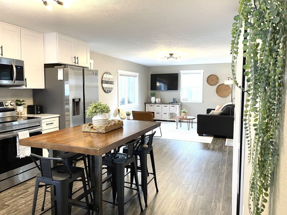 The Pigeon River Retreat Open Concept Living