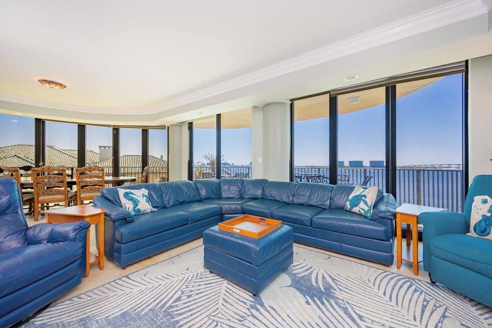 Poseidon House, Phoenix on the Bay 1333 Orange Beach, Alabama, bay front, 5 bedroom condominium