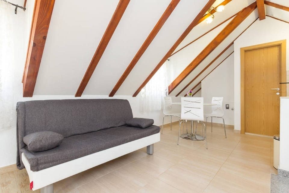 Comfort Studio, Balcony, City View | Living area | Flat-screen TV