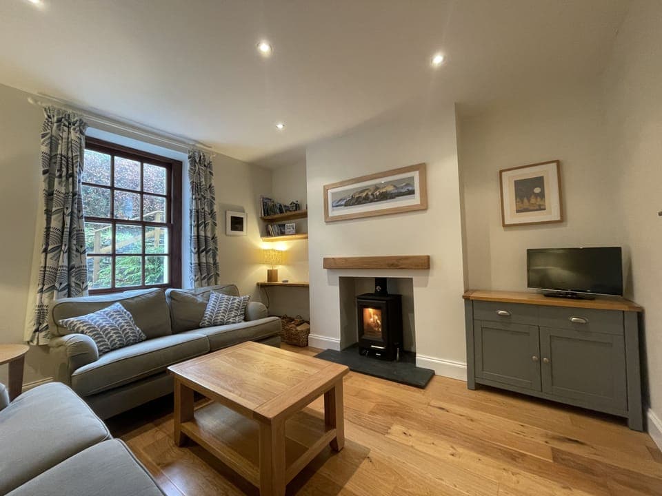 Enjoy the wood burning stove in the colder months