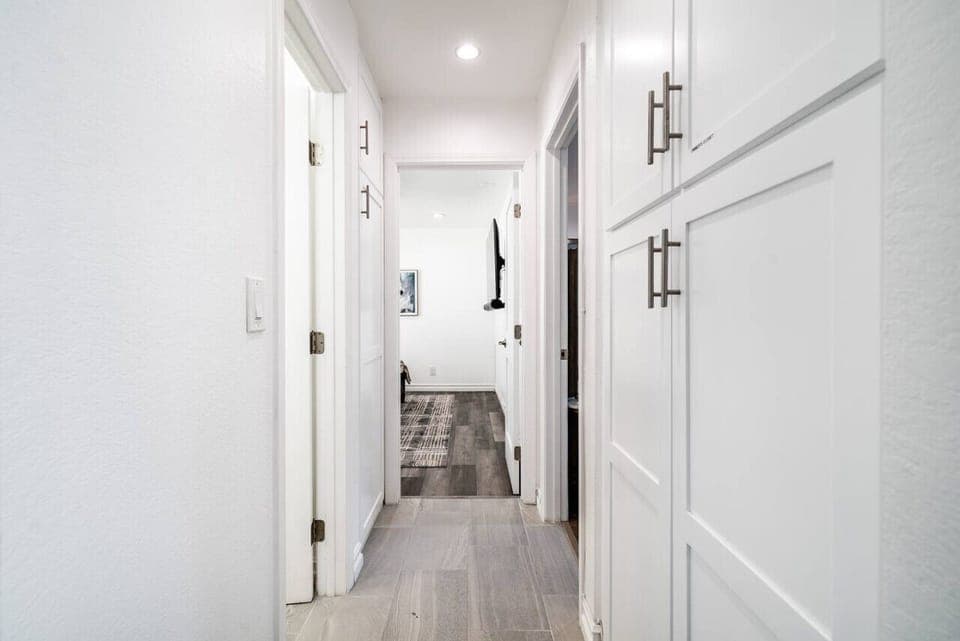 The welcoming hallway sets the stage for relaxation and adventure.