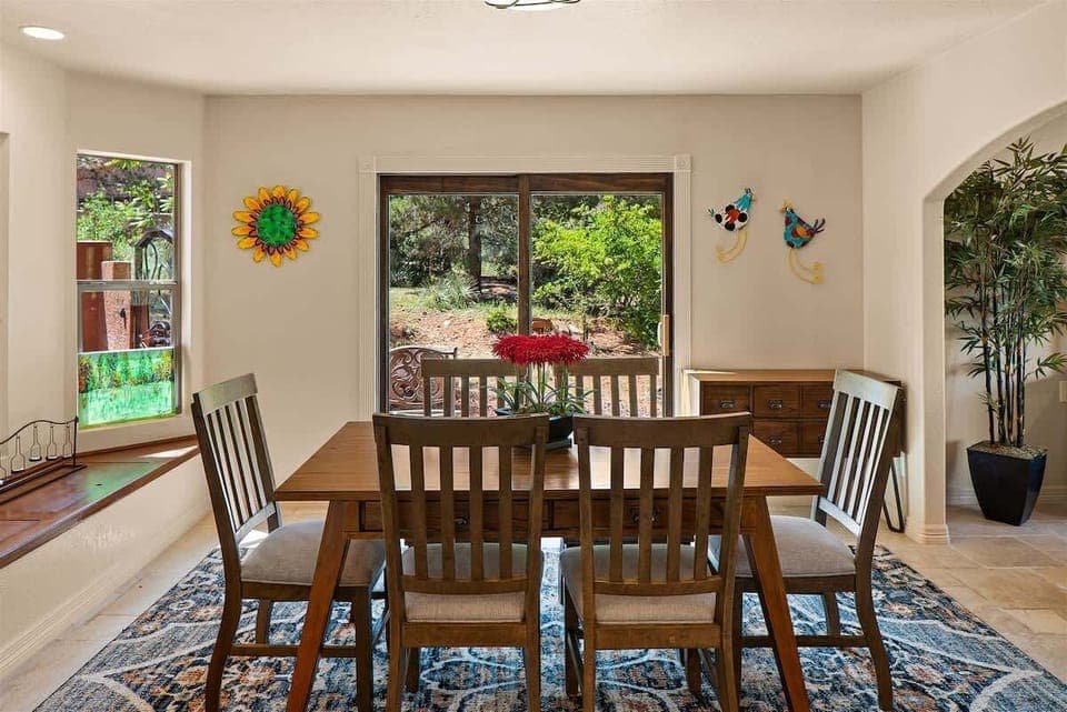 Breakfast table