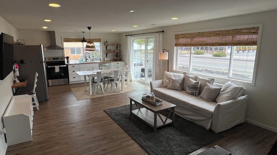 Living area in The Perch