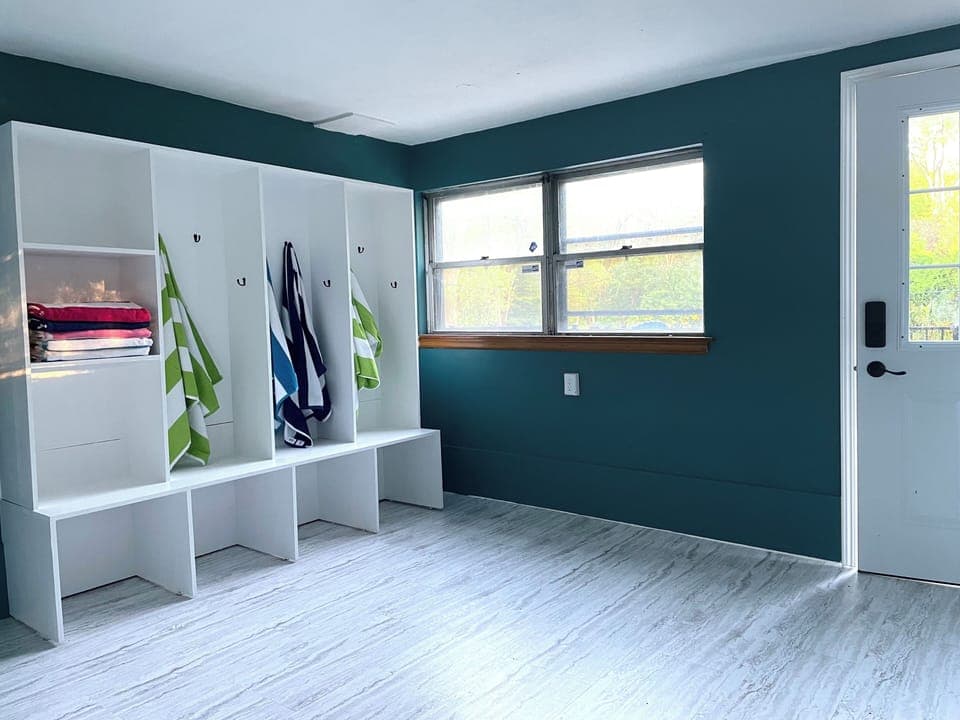 Pool Prep Room - exit out to the backyard paradise