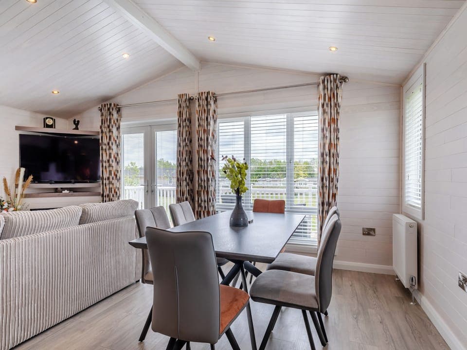 Open plan living space | Berberis Lodge, Willington, near Derby