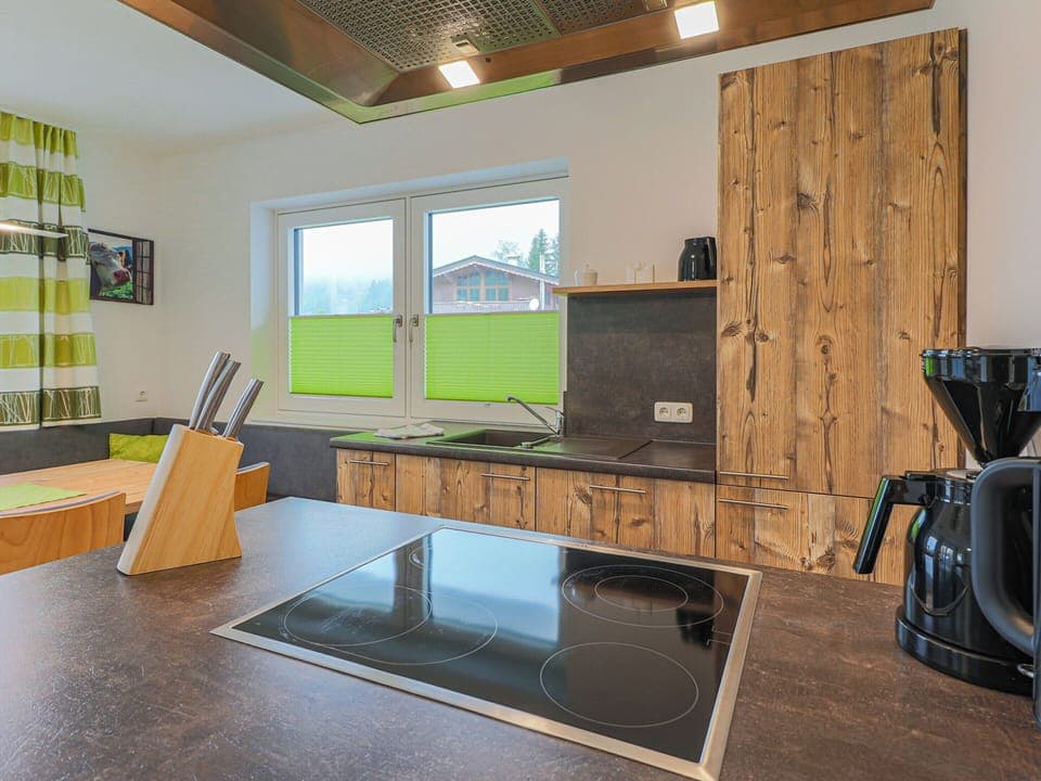 Apartment | Private kitchen | Electric kettle, toaster, highchair