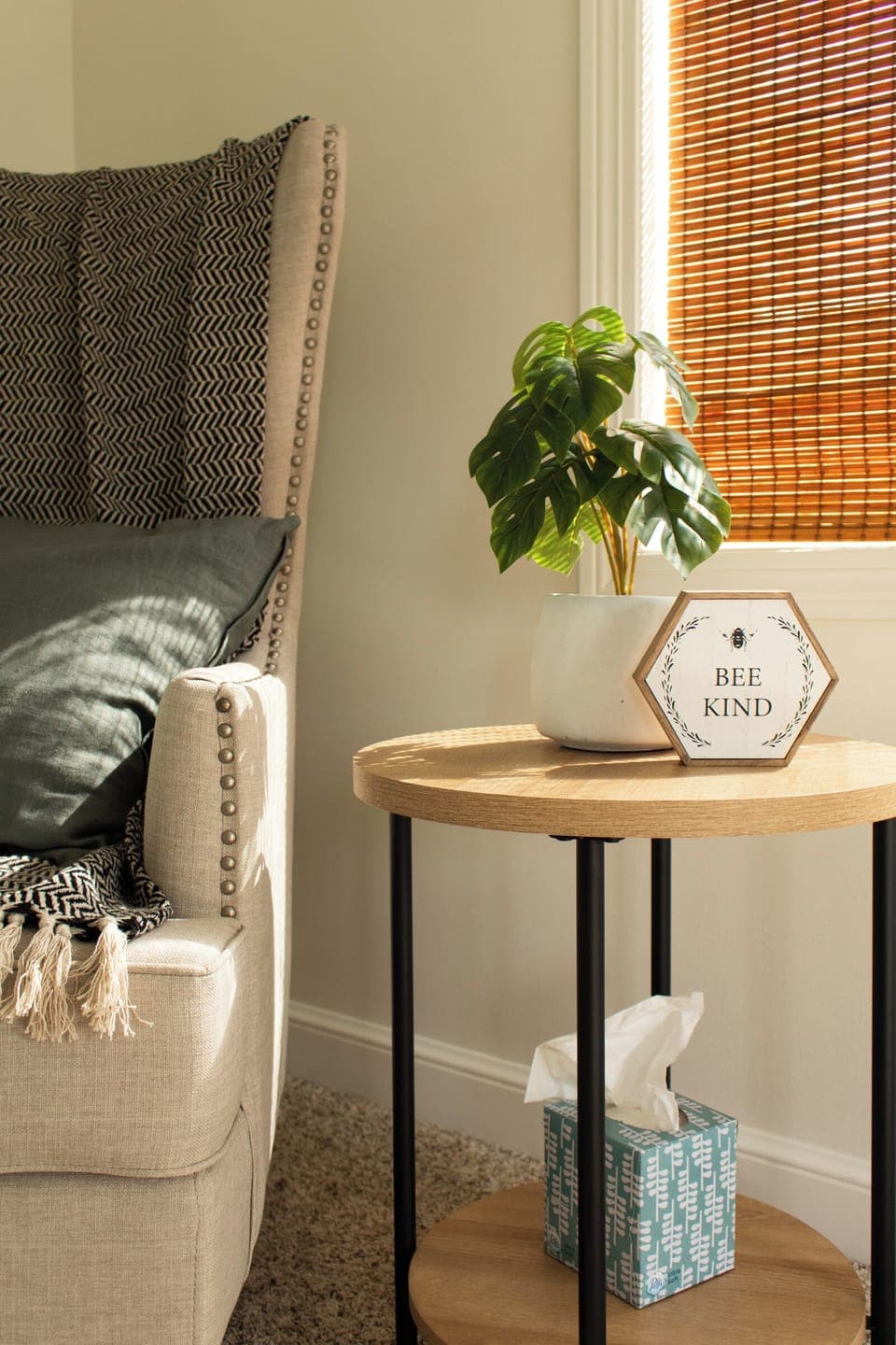 Master suite with lots of natural light
