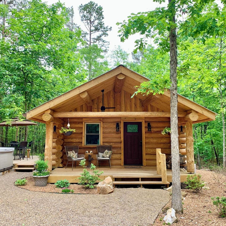 Old Bear Ridge authentic log cabin