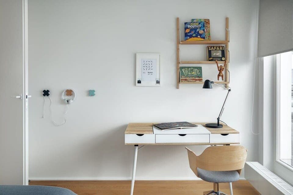 The bedroom's cozy ambiance is perfect for relaxation. 