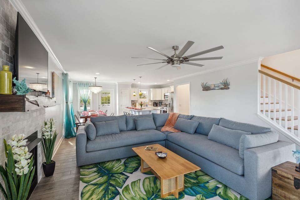 Open Concept Main Living