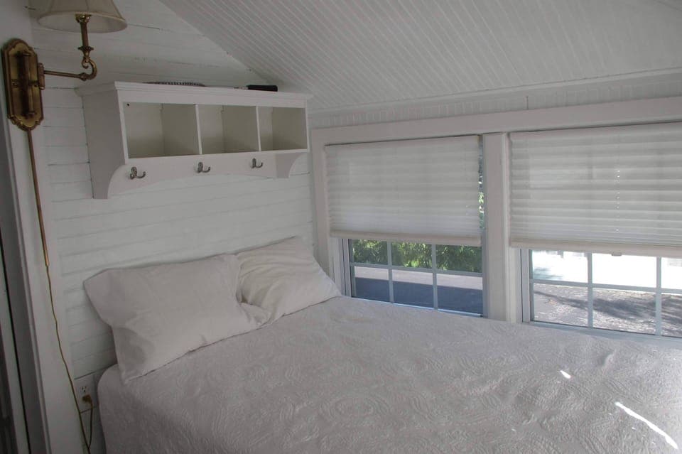 Upstairs bedroom 3 (sleeping porch, connects via upstairs bedroom 2, 2 doubles)