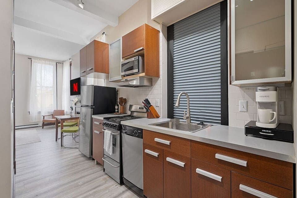 Fully equipped kitchen