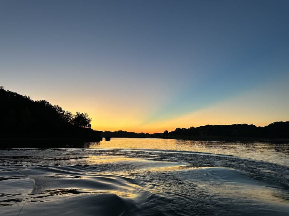 Table Rock Lake at Sunset
