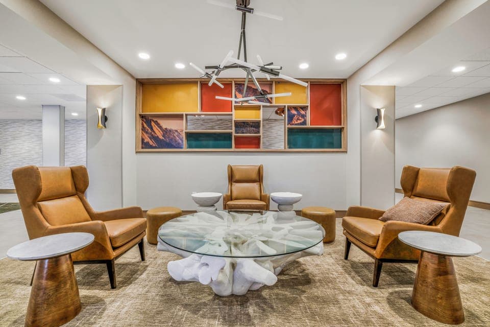 Lobby sitting area